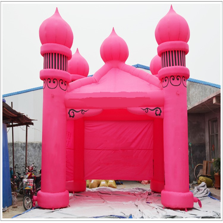 江口粉色帐篷